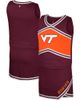 COLOSSEUM Girls Youth Colosseum Maroon Virginia Tech Hokies Cheerleader Top & Skirt Set  - 1