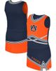 COLOSSEUM Girls Youth Colosseum Navy Auburn Tigers Lollipop Park Cheer Two-Piece Set  - 1