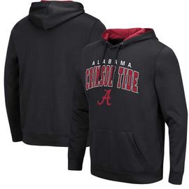COLOSSEUM Men's Colosseum Black Alabama Crimson Tide Resistance Pullover Hoodie 