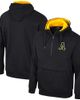 COLOSSEUM Men's Colosseum Black Appalachian State Mountaineers Team Half-Zip Pullover Hoodie  - 1