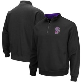 COLOSSEUM Men's Colosseum Black James Madison Dukes Tortugas Logo Quarter-Zip Jacket 