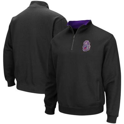 COLOSSEUM Men's Colosseum Black James Madison Dukes Tortugas Logo Quarter-Zip Jacket 