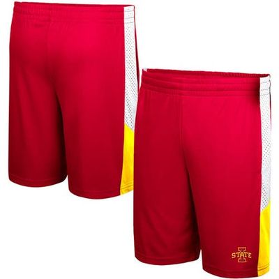 COLOSSEUM Men's Colosseum Cardinal Iowa State Cyclones Very Thorough Shorts 