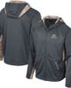 COLOSSEUM Men's Colosseum Charcoal Michigan Wolverines OHT Military Appreciation Camo Raglan Full-Zip Hoodie  - 1