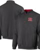 COLOSSEUM Men's Colosseum Charcoal Rutgers Scarlet Knights Tortugas Logo Quarter-Zip Jacket  - 1