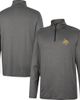 COLOSSEUM Men's Colosseum Charcoal Texas State Bobcats Logo Quarter-Zip Windshirt  - 1
