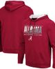 COLOSSEUM Men's Colosseum Crimson Alabama Crimson Tide Slash Stack 2.0 Pullover Hoodie  - 1
