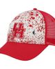 COLOSSEUM Men's Colosseum Gray/Red Houston Cougars Love Fern Trucker Snapback Hat  - 1
