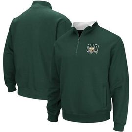 COLOSSEUM Men's Colosseum Green Ohio Bobcats Tortugas Logo Quarter-Zip Jacket 