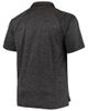 COLOSSEUM Men's Colosseum Heathered Black Ohio State Buckeyes Big & Tall Down Swing Polo - 4