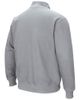 COLOSSEUM Men's Colosseum Heathered Gray Nebraska Huskers Tortugas Team Logo Quarter-Zip Jacket - 3