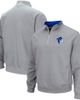 COLOSSEUM Men's Colosseum Heathered Gray Seton Hall Pirates Tortugas Team Logo Quarter-Zip Jacket - 1
