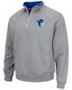 COLOSSEUM Men's Colosseum Heathered Gray Seton Hall Pirates Tortugas Team Logo Quarter-Zip Jacket - 2