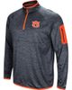 COLOSSEUM Men's Colosseum Navy Auburn Tigers Amnesia Lightweight Quarter-Zip Pullover  - 1