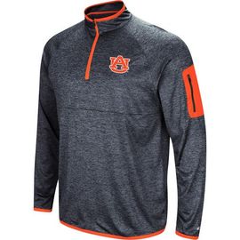 COLOSSEUM Men's Colosseum Navy Auburn Tigers Amnesia Lightweight Quarter-Zip Pullover 