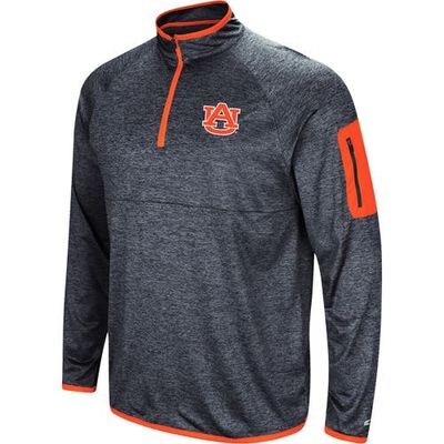 COLOSSEUM Men's Colosseum Navy Auburn Tigers Amnesia Lightweight Quarter-Zip Pullover 