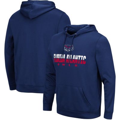 COLOSSEUM Men's Colosseum Navy Florida Atlantic Owls Lantern Pullover Hoodie 