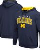 COLOSSEUM Men's Colosseum Navy Michigan Wolverines Resistance Pullover Hoodie  - 1