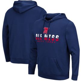 COLOSSEUM Men's Colosseum Navy Ole Miss Rebels Lantern Pullover Hoodie 