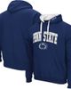 COLOSSEUM Men's Colosseum Navy Penn State Nittany Lions Big & Tall Arch & Logo 2.0 Pullover Hoodie  - 1