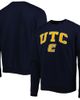 COLOSSEUM Men's Colosseum Navy Tennessee Chattanooga Mocs Arch Over Logo Pullover Sweatshirt  - 1