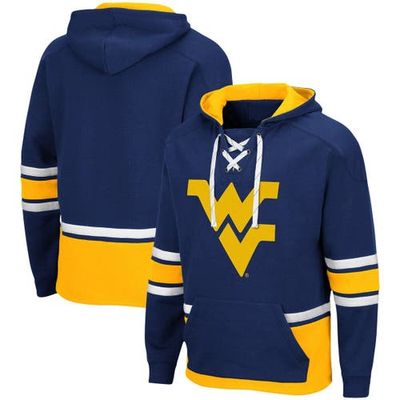 COLOSSEUM Men's Colosseum Navy West Virginia Mountaineers Lace Up 3.0 Pullover Hoodie 