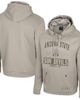 COLOSSEUM Men's Colosseum Oatmeal Arizona State Sun Devils Operation Hat Trick Battalion Hoodie  - 1