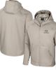 COLOSSEUM Men's Colosseum Oatmeal Georgia Bulldogs Operation Hat Trick Battalion Full-Zip Hoodie  - 1