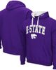 COLOSSEUM Men's Colosseum Purple Kansas State Wildcats Big & Tall Arch & Logo 2.0 Pullover Hoodie  - 1