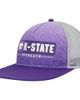 COLOSSEUM Men's Colosseum Purple/Gray Kansas State Wildcats Snapback Hat  - 1