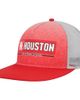 COLOSSEUM Men's Colosseum Red/Gray Houston Cougars Snapback Hat  - 1