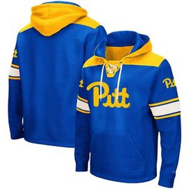 COLOSSEUM Men's Colosseum Royal Pitt Panthers 2.0 Lace-Up Pullover Hoodie 