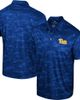 COLOSSEUM Men's Colosseum Royal Pitt Panthers Daly Print Polo  - 1