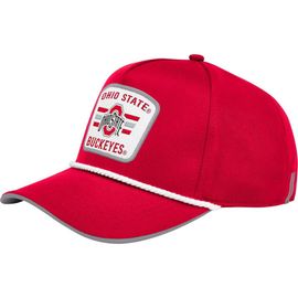 COLOSSEUM Men's Colosseum Scarlet Ohio State Buckeyes Hits the Road Podium Adjustable Hat 