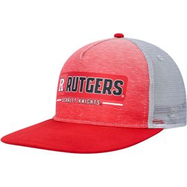 COLOSSEUM Men's Colosseum Scarlet/Gray Rutgers Scarlet Knights Snapback Hat 
