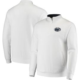 COLOSSEUM Men's Colosseum White Penn State Nittany Lions Tortugas Logo Quarter-Zip Jacket 