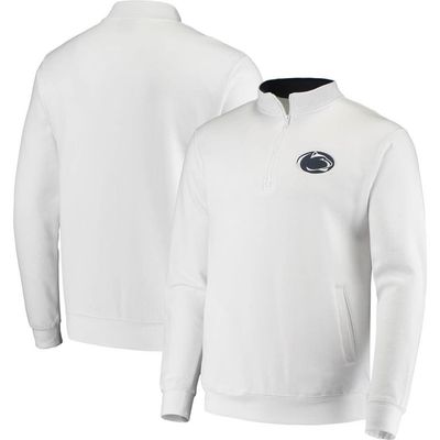 COLOSSEUM Men's Colosseum White Penn State Nittany Lions Tortugas Logo Quarter-Zip Jacket 