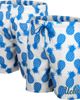 COLOSSEUM Men's Colosseum White/Blue UCLA Bruins Pineapple Swim Shorts  - 1