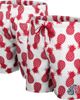 COLOSSEUM Men's Colosseum White/Crimson Washington State Cougars Pineapple Swim Shorts  - 1