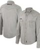 COLOSSEUM Men's Colosseum x Wrangler Gray Iowa Hawkeyes Cowboy Cut Western Full-Snap Long Sleeve Shirt  - 1