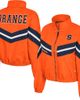 COLOSSEUM Women's Colosseum Orange Syracuse Orange Thin Ice Full-Zip Windbreaker  - 1