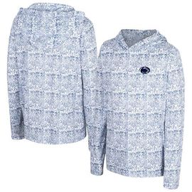 COLOSSEUM Youth Colosseum Navy Penn State Nittany Lions All-Over Print Hoodie 