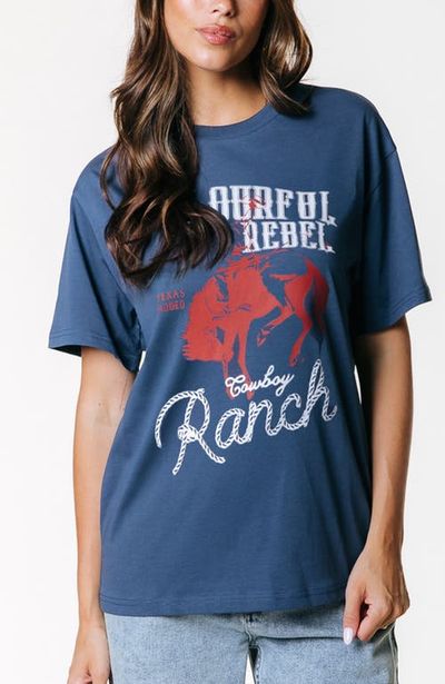Colourful Rebel Colourful Rebel CR Ranch Loosefit Tee