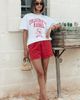 Colourful Rebel Colourful Rebel CR Varsity Loosefit Tee - 4