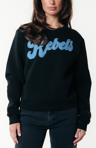 Colourful Rebel Colourful Rebel Denim Patch Relaxed Sweat