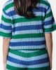 Colourful Rebel Colourful Rebel Hope Crochet Stripe Top SS - 2