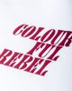 Colourful Rebel Colourful Rebel Logo Contrast Rib Dropped Shoulder Sweat - 3