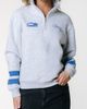 Colourful Rebel Colourful Rebel Logo Stripes Zip Sweat - 1