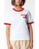 Colourful Rebel Colourful Rebel Logo Wave Ringer Boxy Tee - 1