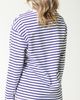 Colourful Rebel Colourful Rebel Logo Wave Stripe Longsleeve Tee - 2